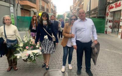 Ofrenda floral de Manos Unidas a N.Sra de Los Angeles-2