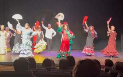 grupo de sevillanas y coro de la parroquia Ntra-Sra-del Carrascal